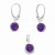 eleganter amethystanhänger silber handarbeit