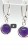 Handgefertigter Silberschmuck mit Amethyst