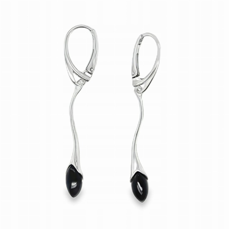 Handgefertigter Silberschmuck mit Onyx