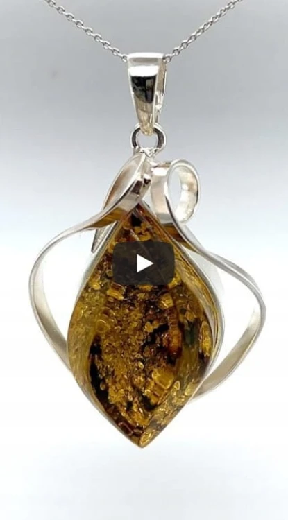 zertifizierter bernstein schmuck silber