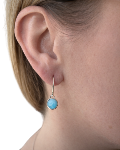 kollektion larimar ohrringe silber