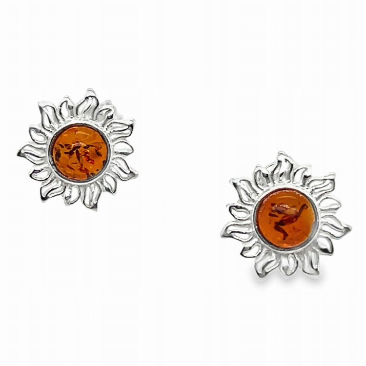 elegante-ohrringe-mit-naturbernstein-sonne