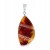 Eleganter Silberschmuck mit Bernstein