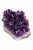Amethyst-Ohrringe in einer eleganten Geschenkbox