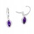 Amethyst Schmuckset in einer eleganten Geschenkbox