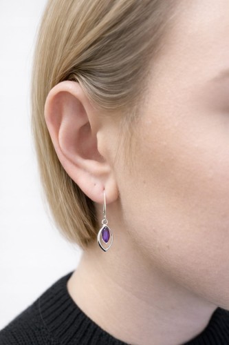 Amethyst Anhänger Detailansicht