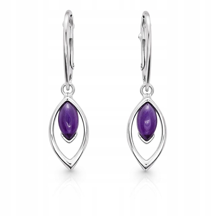 Amethyst Edelstein Schmuckset handgefertigt
