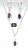 Elegantes Amethyst Set aus 925er Silber