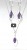 Natürlicher Amethyst Silberschmuck für Frauen