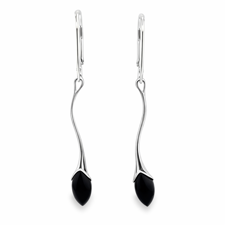 Schmuckset mit natürlichen Onyxsteinen