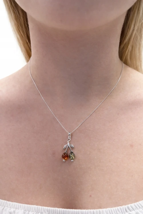 Handgefertigter Bernsteinschmuck Zweig