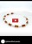 Handgefertigtes Armband mit Bernstein