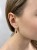 Silberne Ohrringe mit Naturbernstein Schmuck