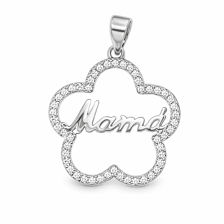 Femininer Silberschmuck Blume