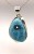 eleganter silberanhaenger mit blauem larimar