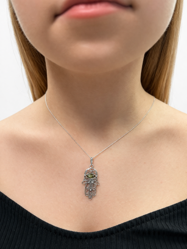 Schmuckdetail Hand der Fatima