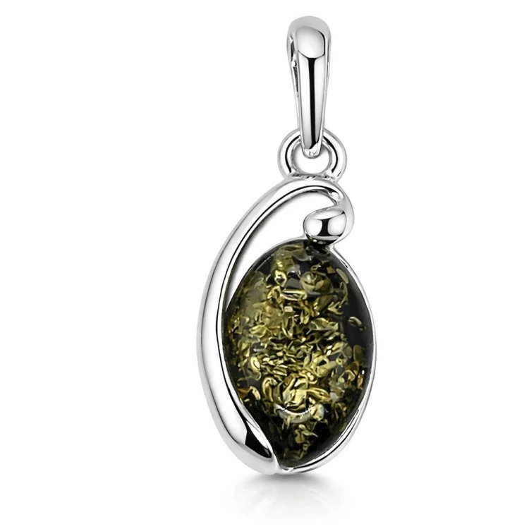 silberschmuck mit bernstein geschenkidee