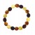 bernsteinarmband auf gummiband mix