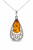 Handgefertigter Bernsteinschmuck Detail