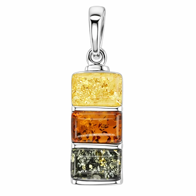 Silberstempel und Punzierung am Anhänger