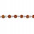 Elegantes Bernstein Silberarmband