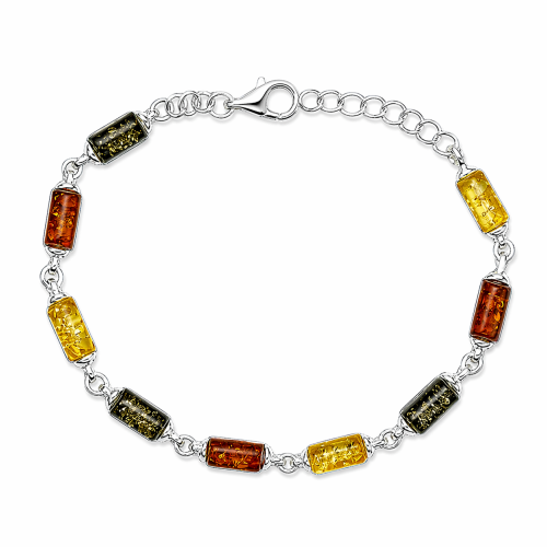 Handgefertigtes polnisches Kunsthandwerk Bernsteinarmband