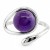 Natürlicher violetter Amethyst