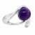 Verstellbarer Ring mit Edelstein