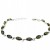 Elegantes Silberarmband mit natürlichem Bernstein