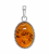 Silberschmuck mit baltischem Bernstein