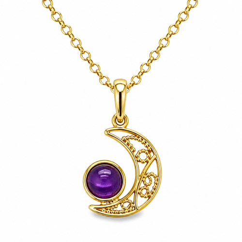 Amethyst Schmuckstück Detailaufnahme