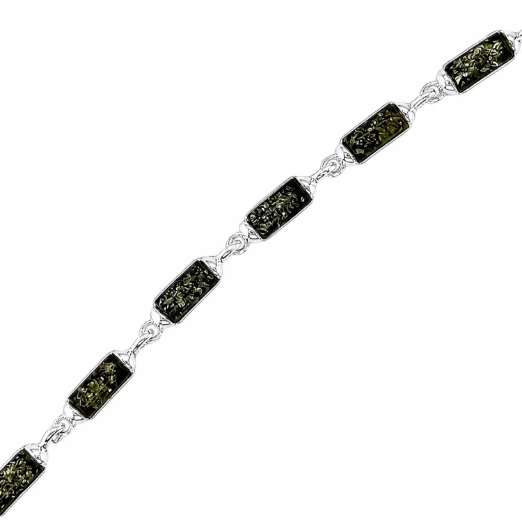handgefertigtes silbernes Armband