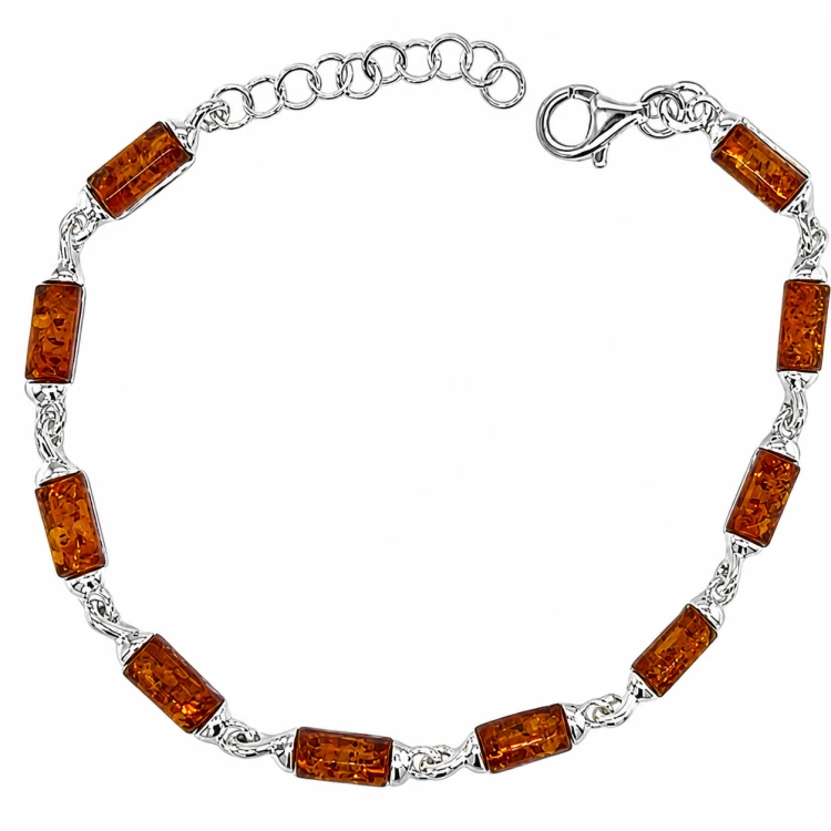 Exklusives Design Bernsteinarmband