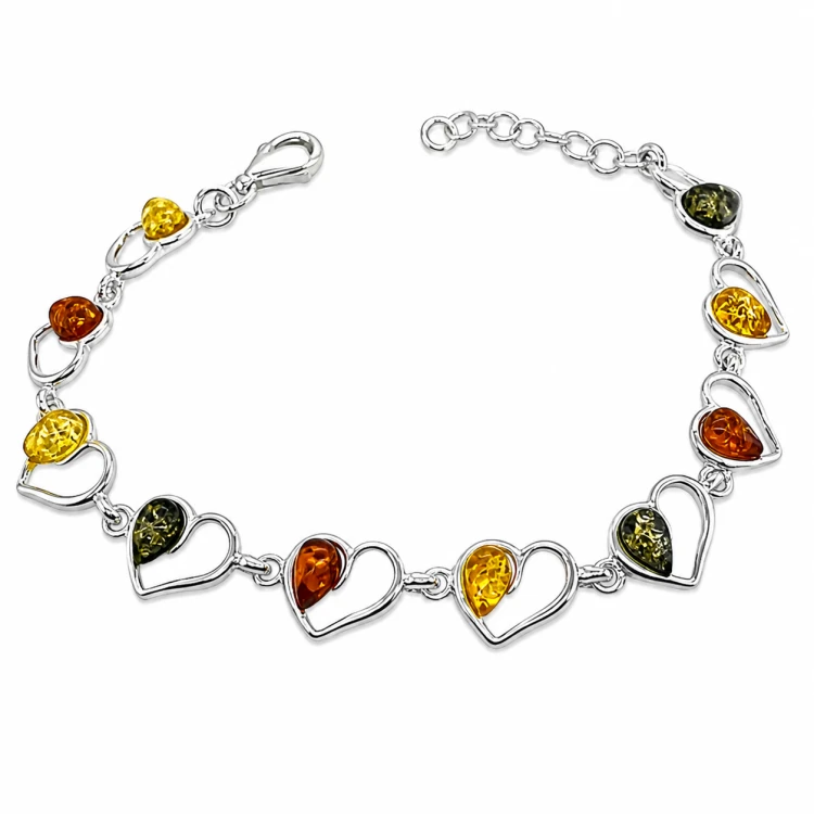 handgefertigter schmuck bernstein