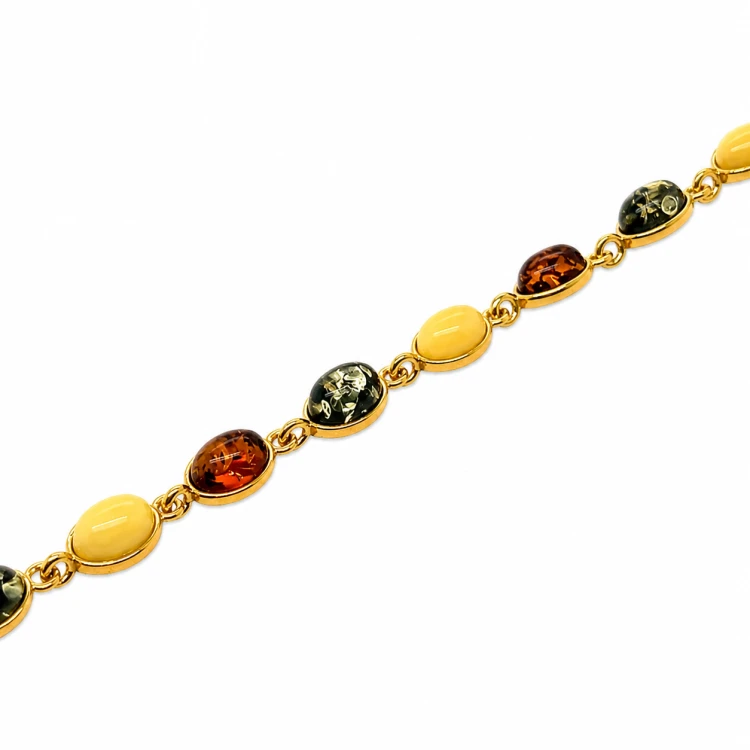 bernstein armband in geschenkbox