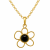 Anhänger Blume Onyx im Detail