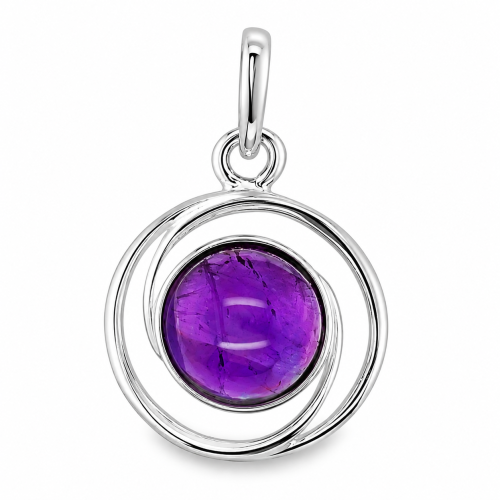 Polnisches Kunsthandwerk Schmuck mit Amethyst