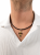 Eleganter Männerschmuck aus Silber und Bernstein