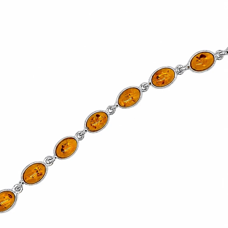 hochwertiger bernsteinschmuck silber
