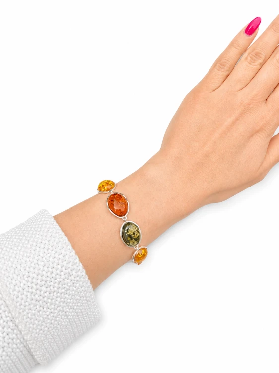 Silberschmuck mit Ostsee-Bernstein