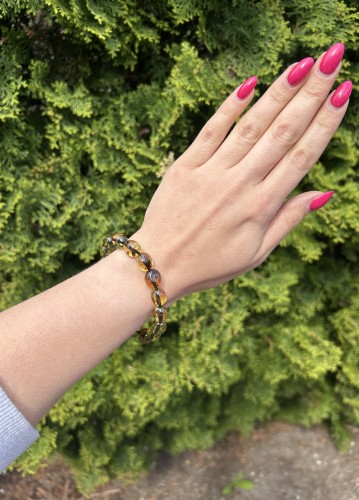 Bernsteinarmband Foto 4711