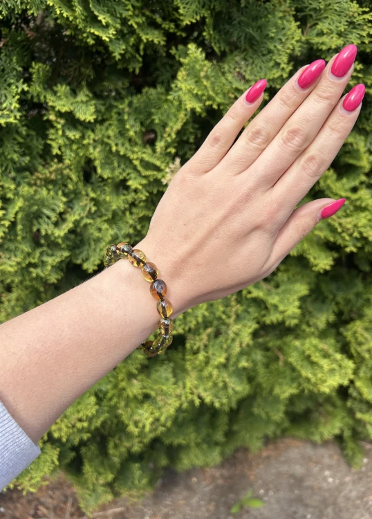 Bernsteinarmband Foto 4711