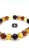 Bernsteinarmband auf elastischem Band