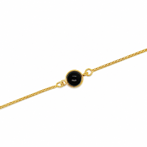 Minimalistisches Schmuckdesign mit Onyx
