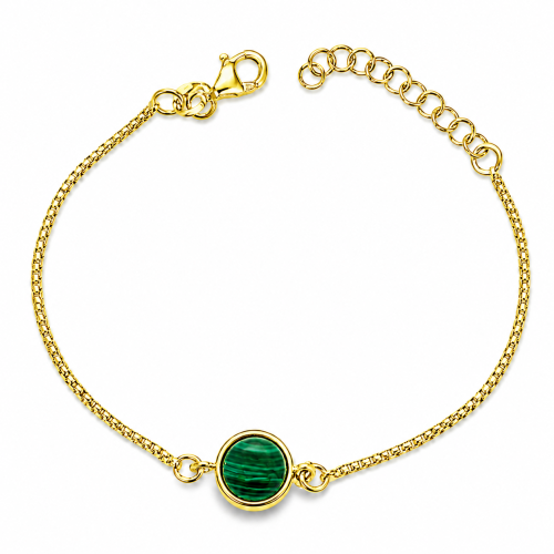 Malachit Armband in eleganter Geschenkverpackung