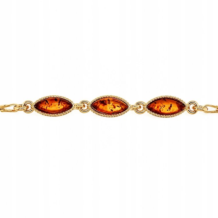 Bernsteinarmband Detailansicht