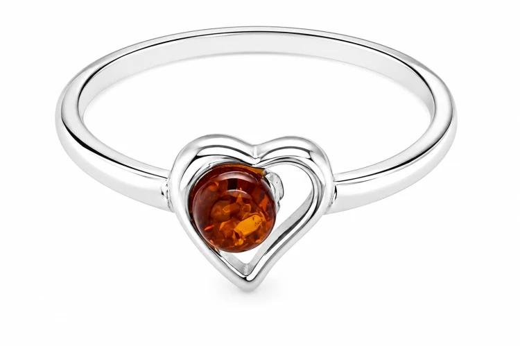 Hochwertiger Silberschmuck mit Bernstein