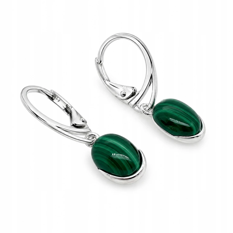 Hochwertiger Malachit Schmuck Silber 925