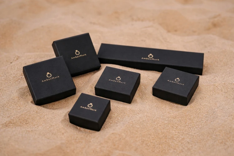 Details des Silberschmucks 925 mit Onyx