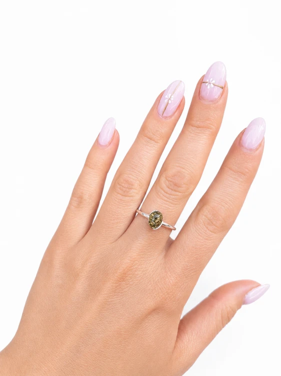 Bernstein Ring stilvoll